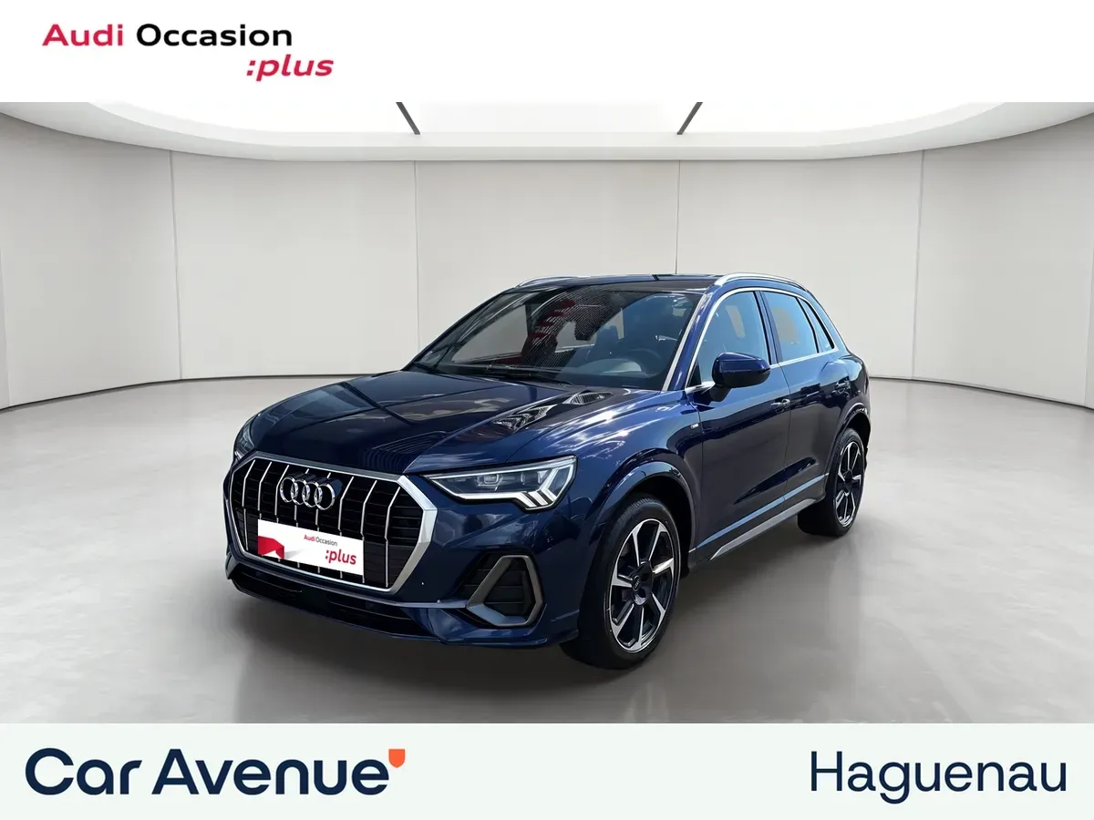 Audi Q3 bleu navarre métallisé/bleu navarre métallisé d'occasion