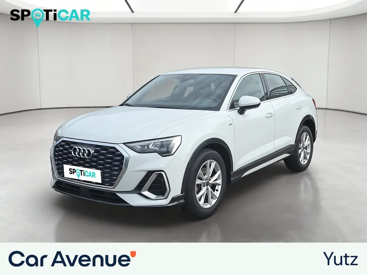 Audi Q3 Sportback blanc d'occasion