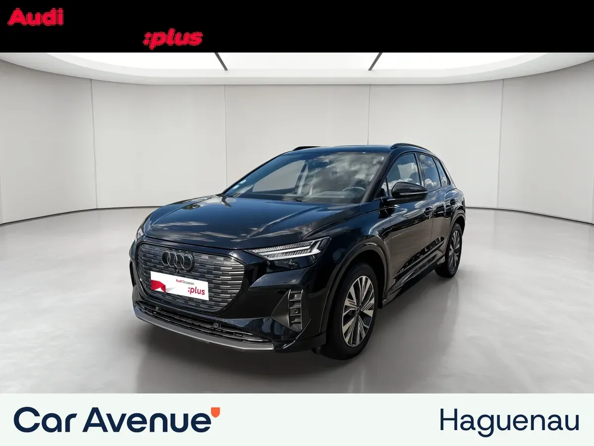 Audi Q4 e-tron noir d'occasion