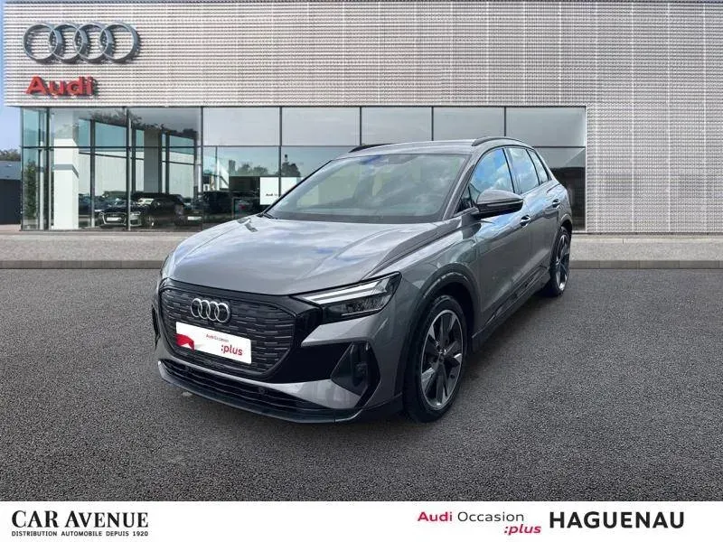 Audi Q4 e-tron gris d'occasion