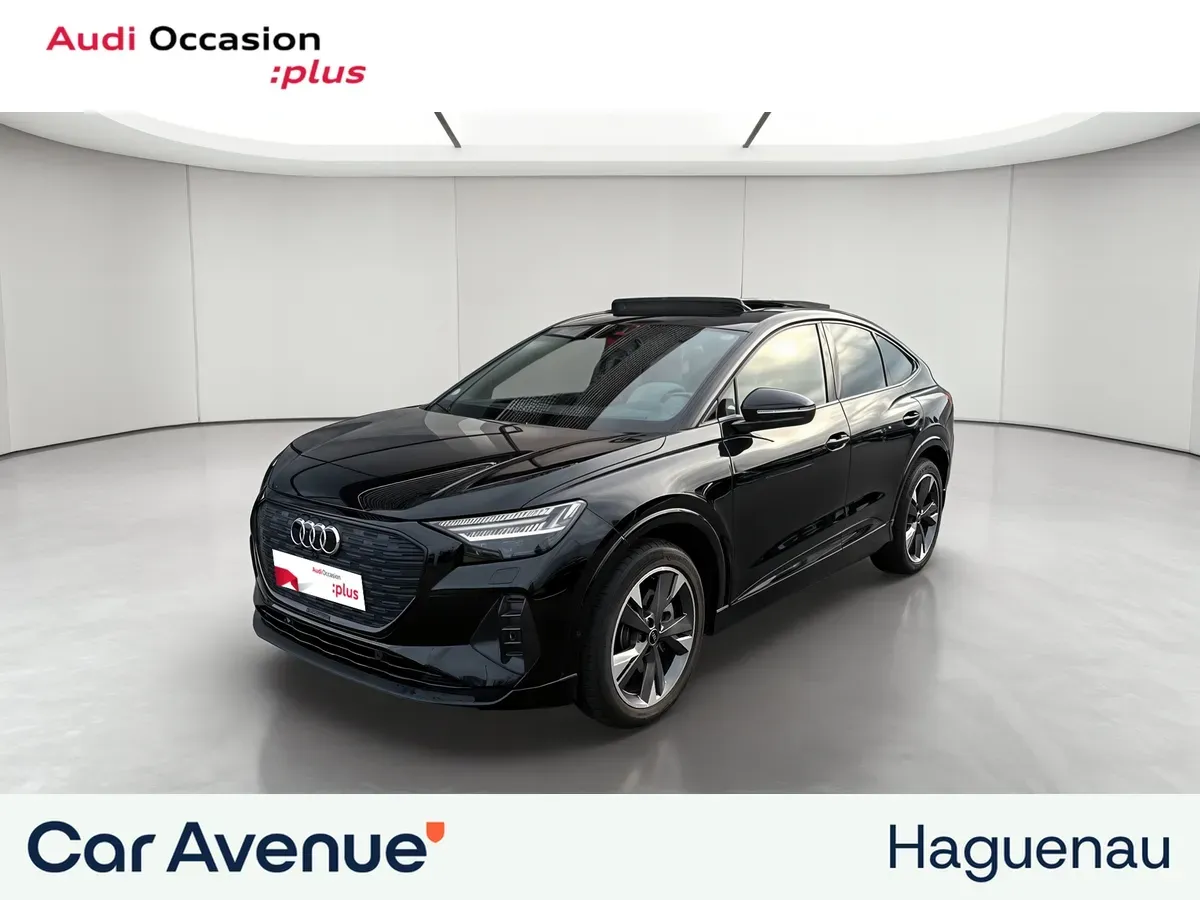 Audi Q4 E-TRON SPORTBACK noir d'occasion