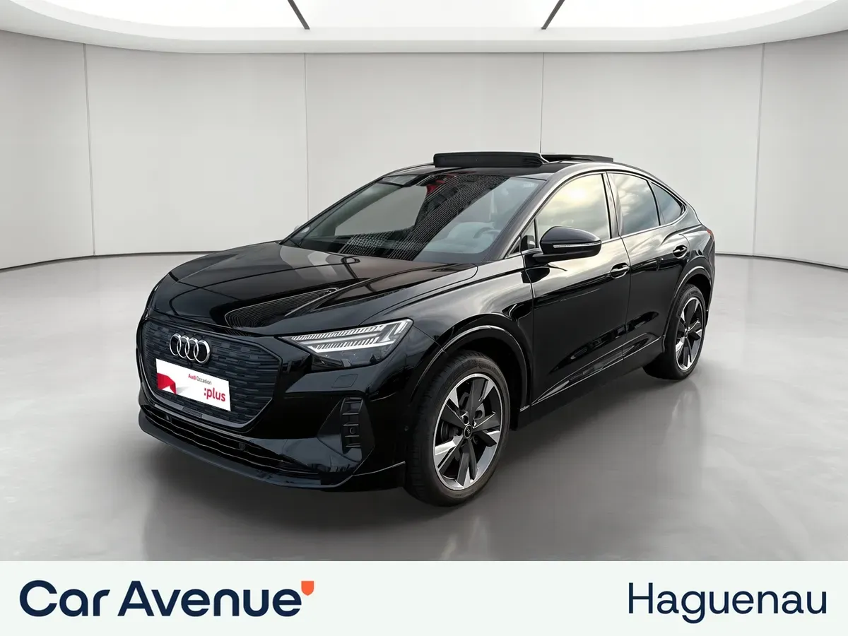 Audi Q4 E-TRON SPORTBACK noir d'occasion