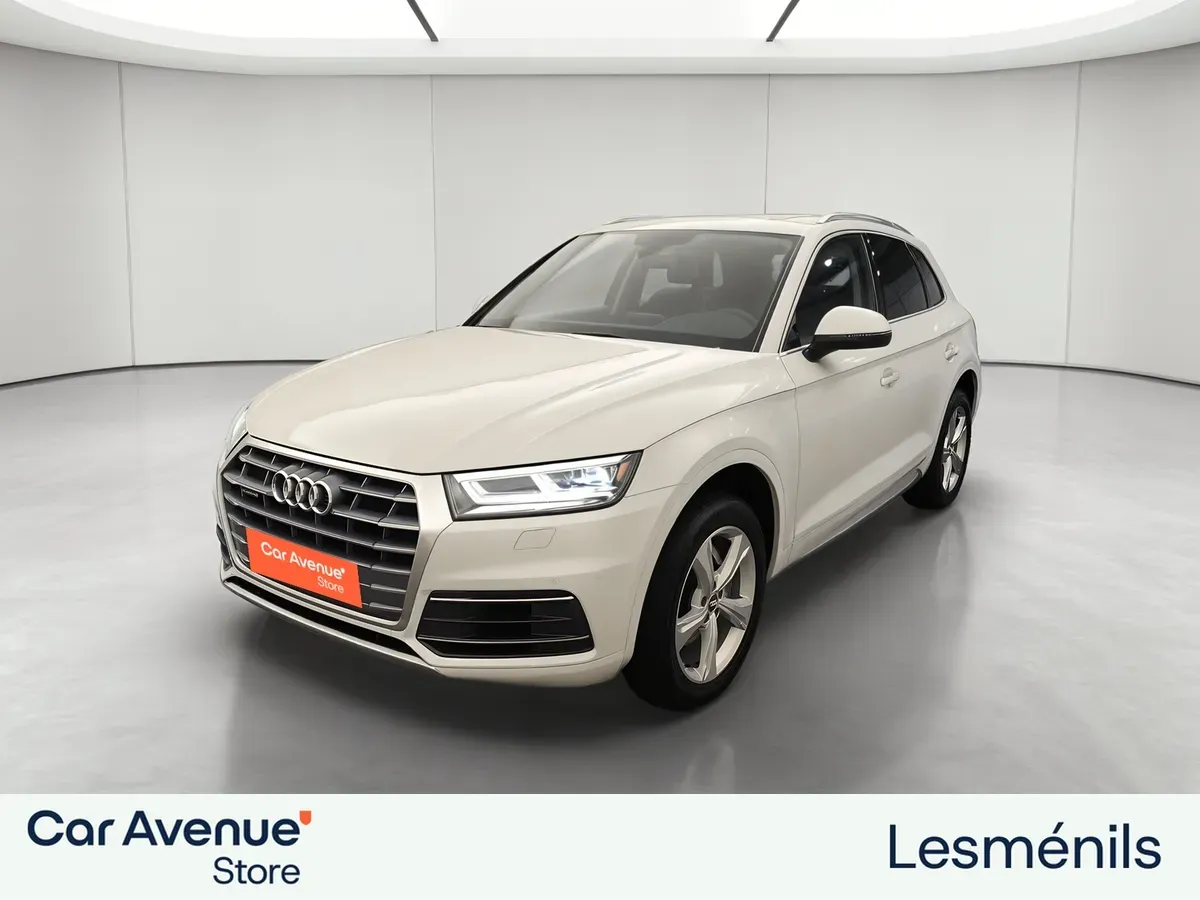 Audi Q5 blanc d'occasion