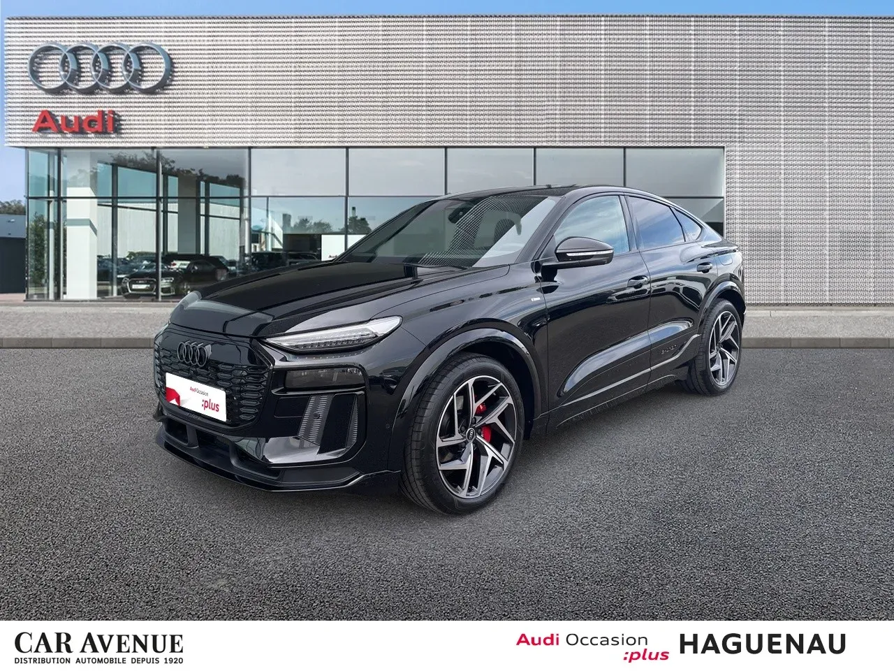 Audi Q6 E-TRON SPORTBACK noir mythic metallisee neuf