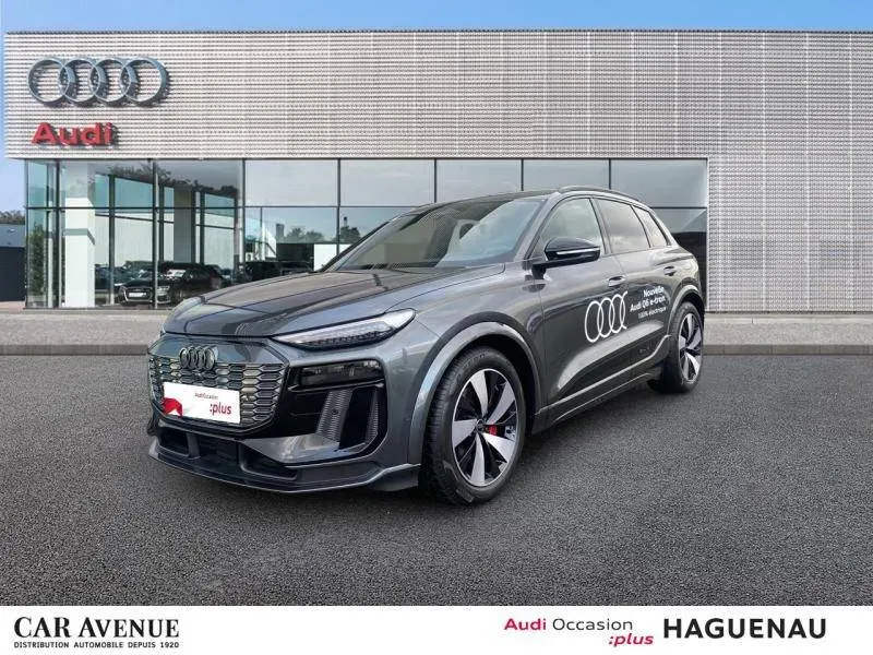 Audi Q6 e-tron gris daytona nacree integrale neuf