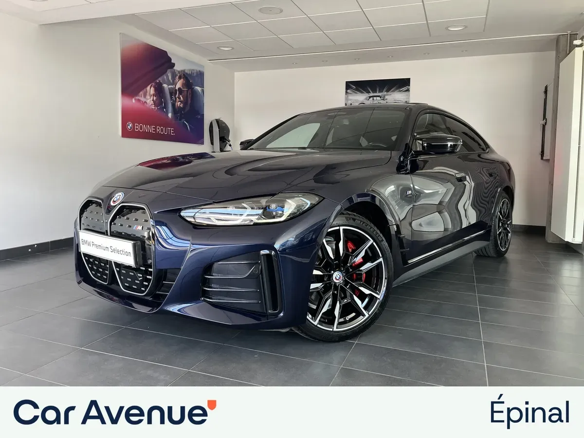 BMW i4 bleu d'occasion