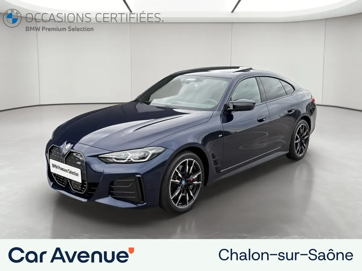 BMW i4 bleu d'occasion