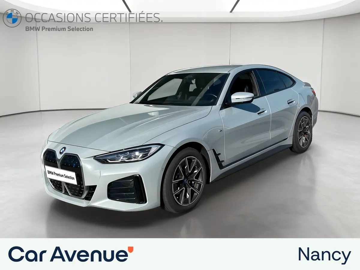BMW i4 gris d'occasion