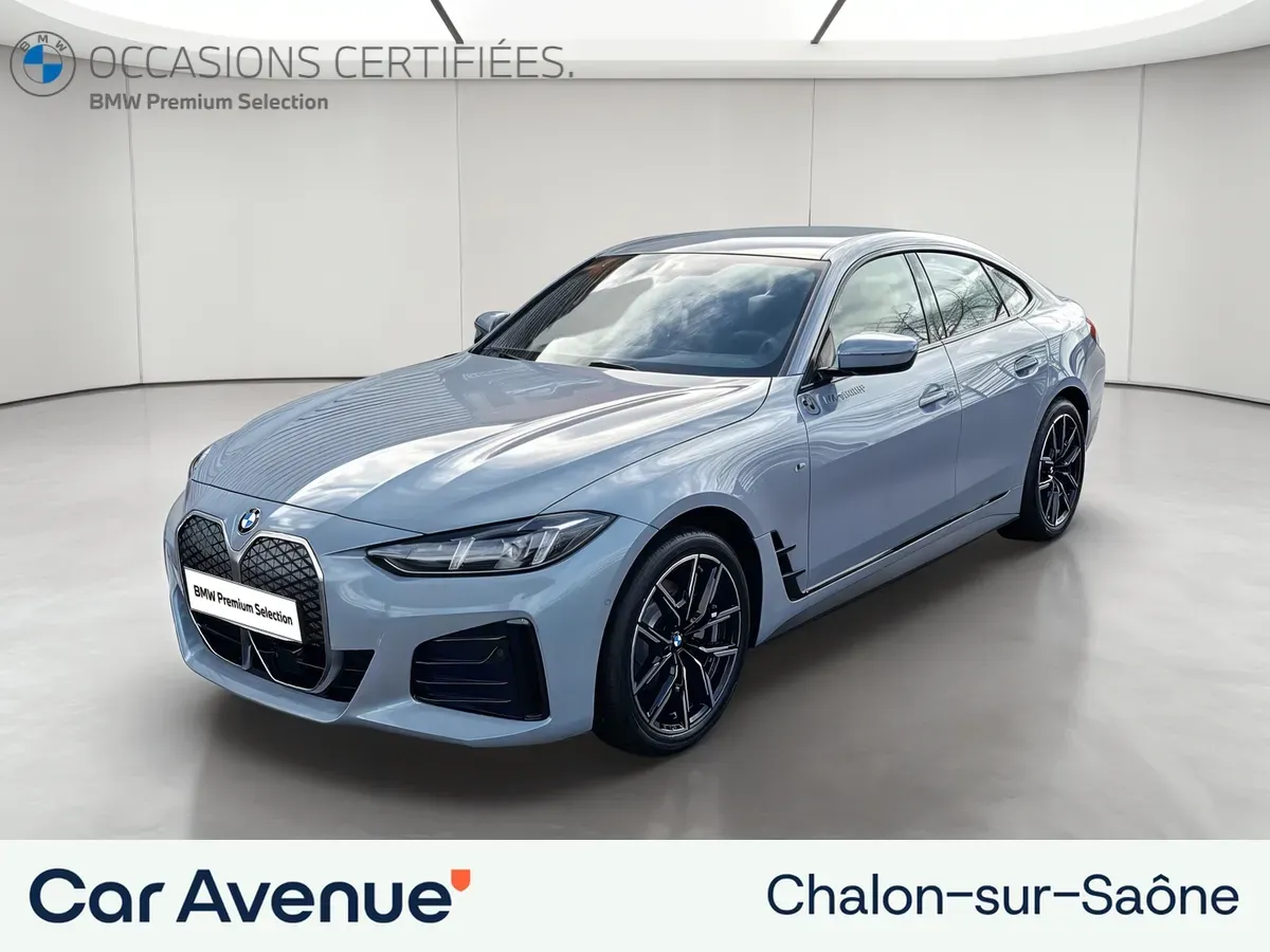 BMW i4 bleu d'occasion