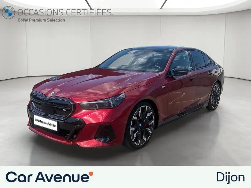 BMW i5 G60 fire red metallise d'occasion
