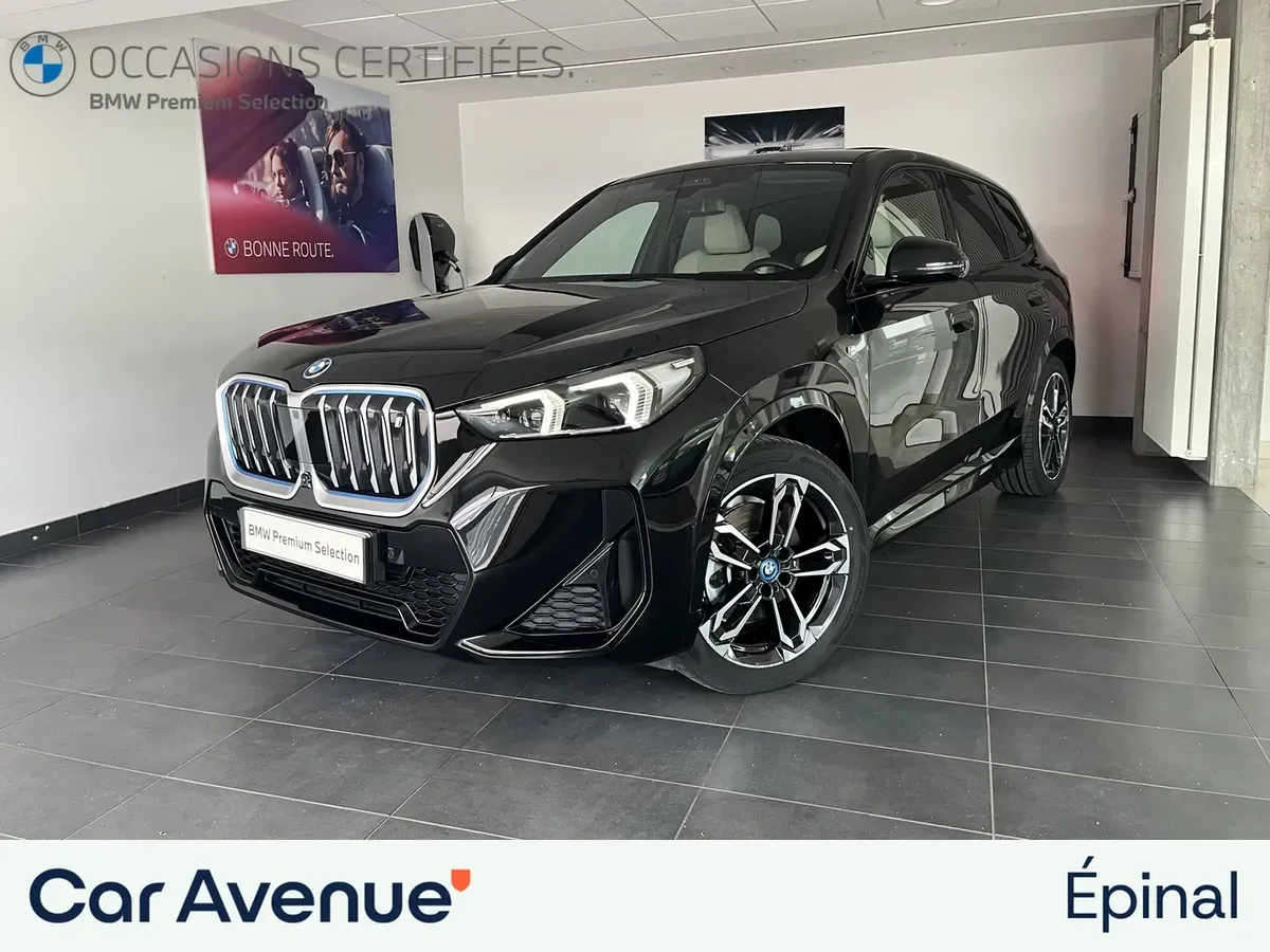 BMW iX1 U11 noir d'occasion