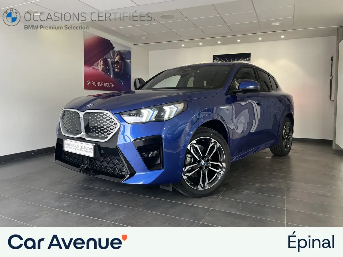 BMW iX2 U10 bleu d'occasion