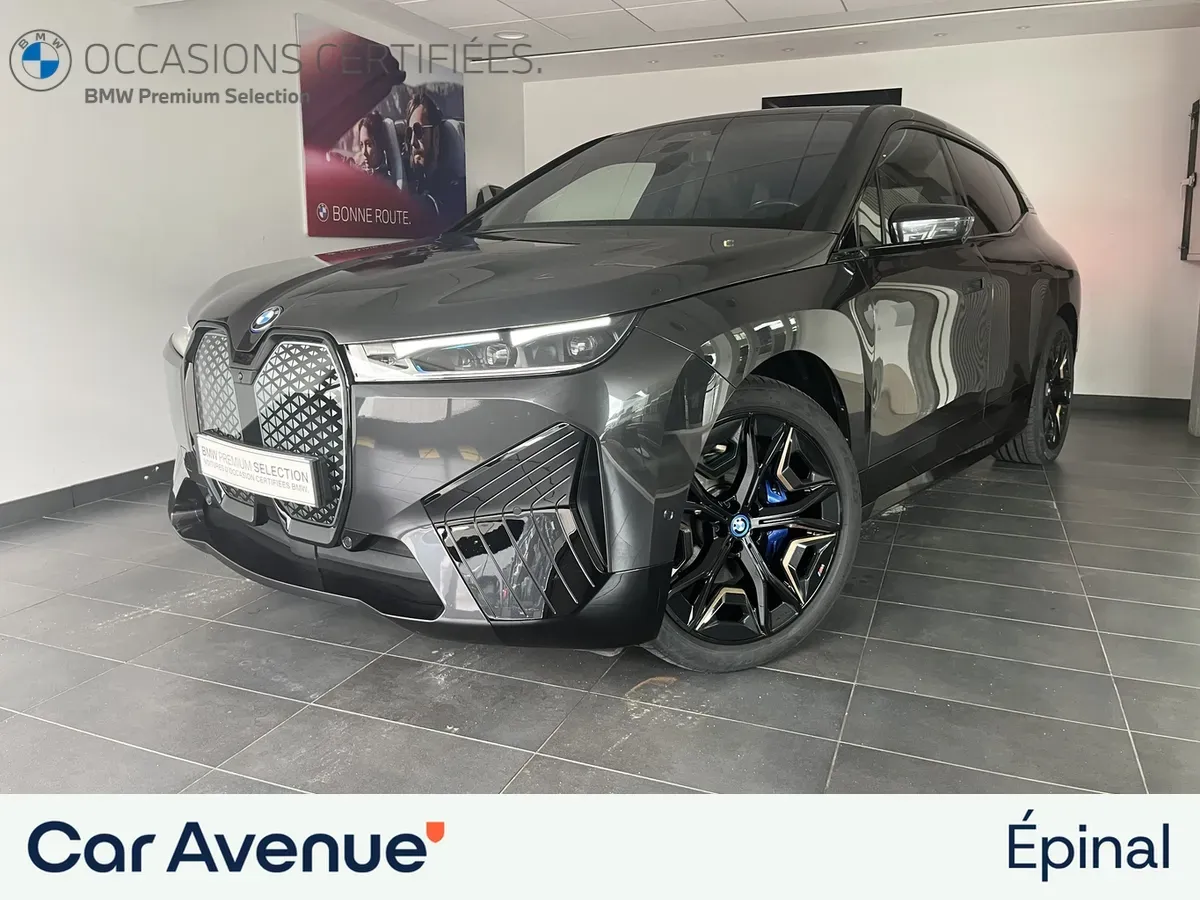 BMW iX gris d'occasion