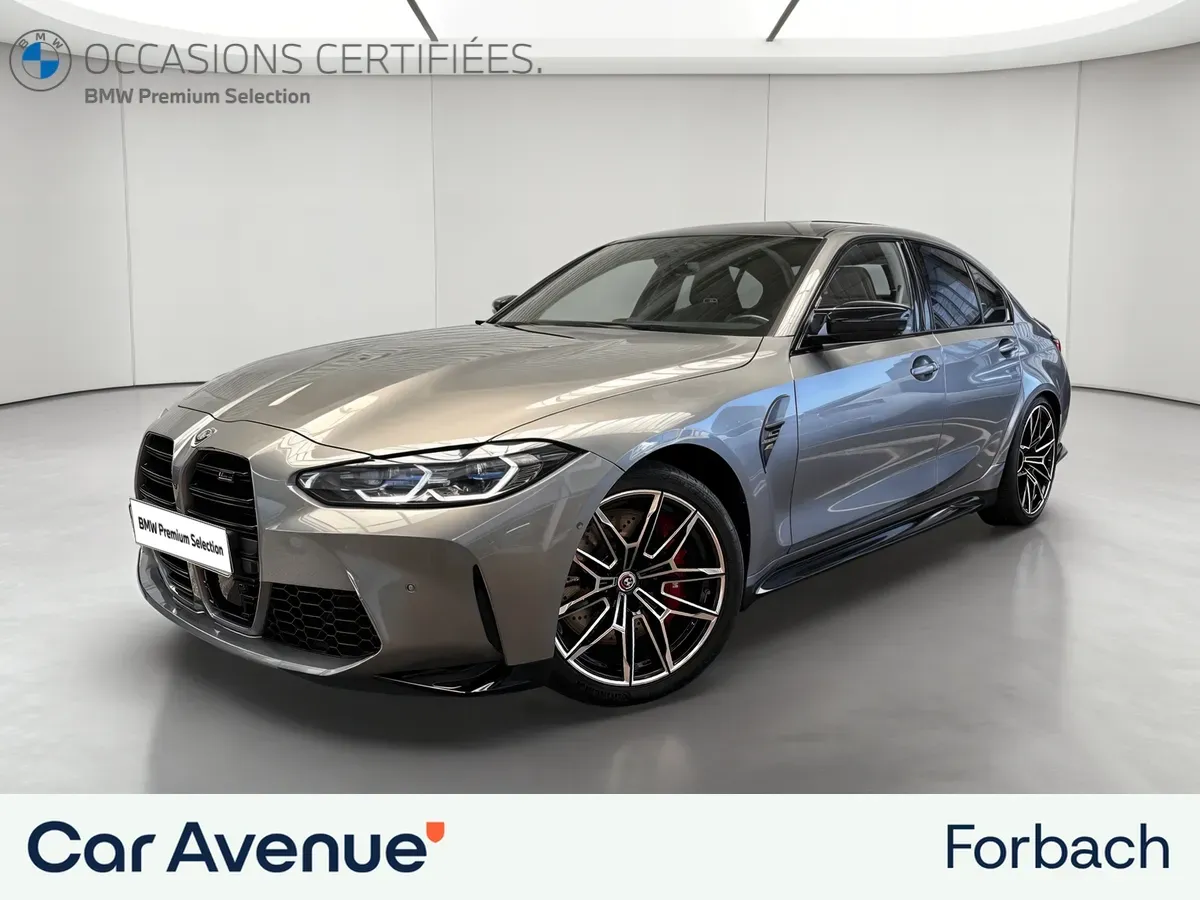 BMW M3 COMPETITION G80 gris d'occasion