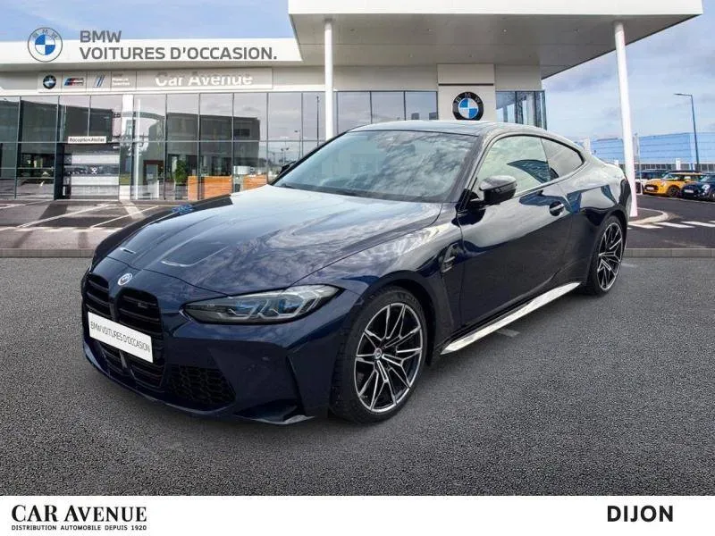 BMW M4 COMPETITION COUPE G82 bleu d'occasion