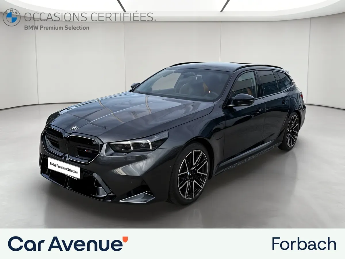 BMW M5 Touring sophistograu metal/toit+retros noirs neuf