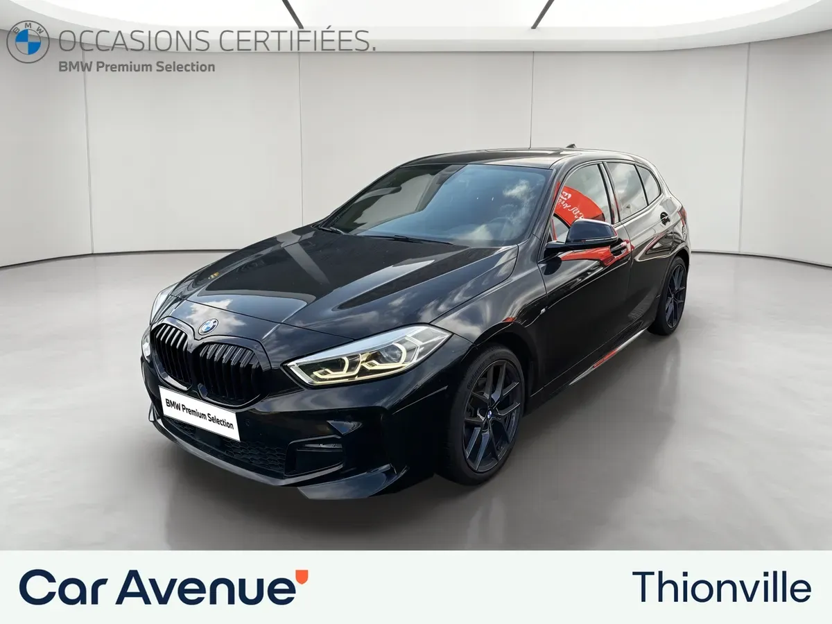 BMW Série 1 noir d'occasion