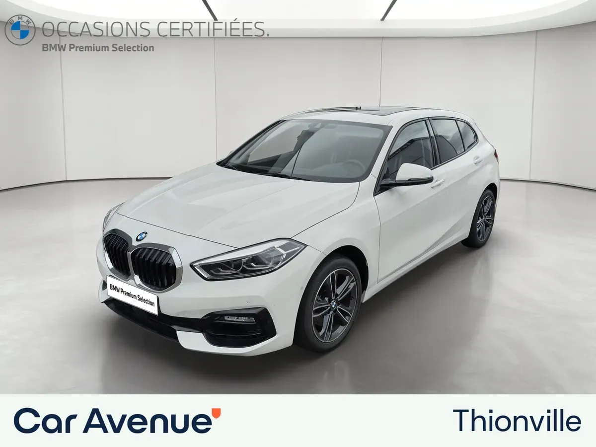 BMW Série 1 blanc d'occasion
