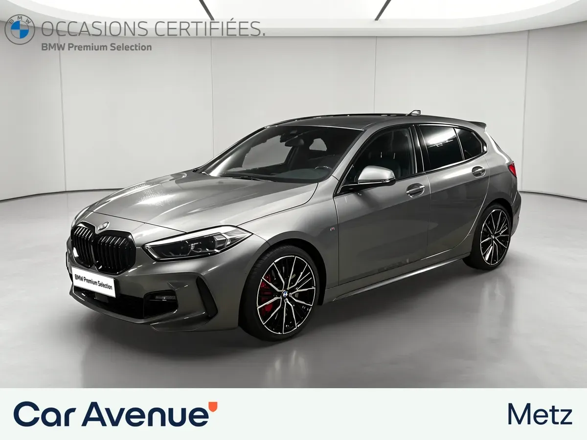 BMW Série 1 gris d'occasion