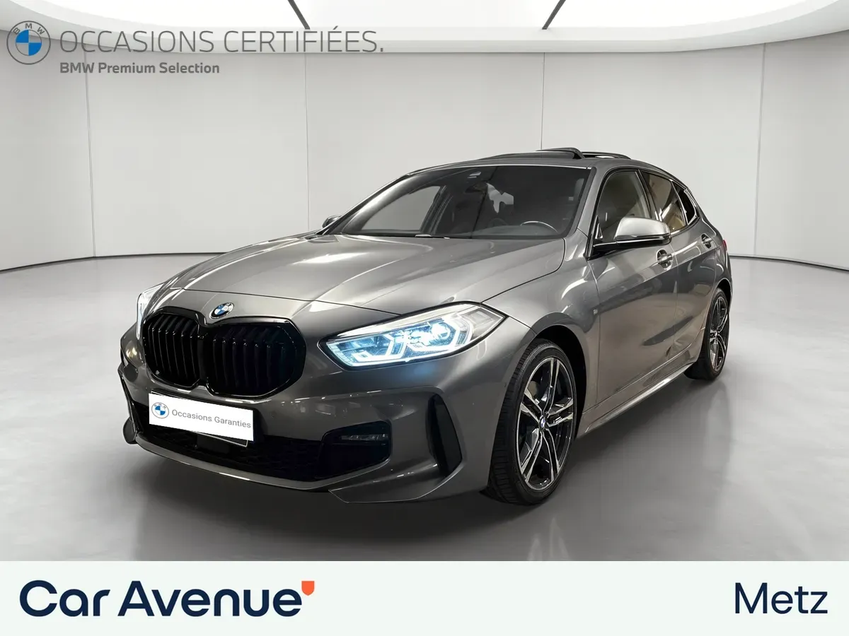 BMW Série 1 gris d'occasion