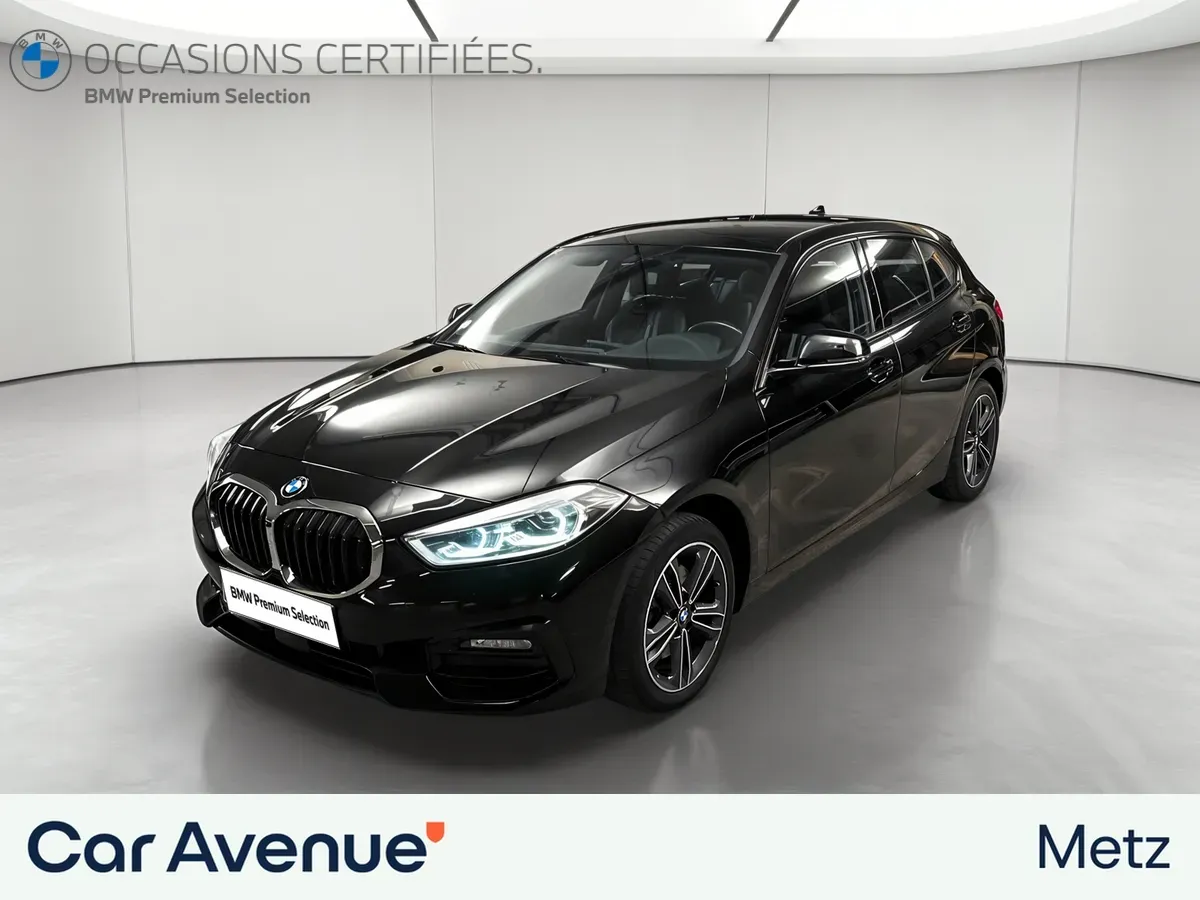 BMW Série 1 noir d'occasion