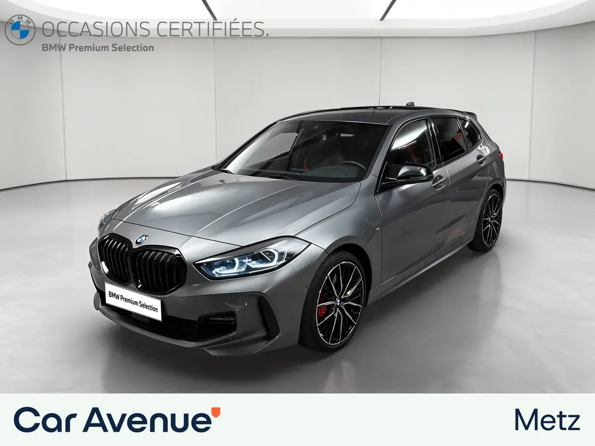 BMW Série 1 gris d'occasion