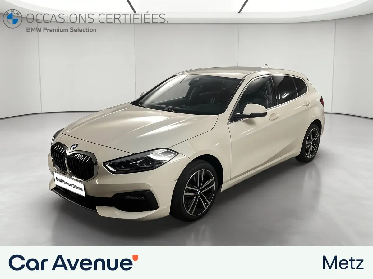 BMW Série 1 blanc d'occasion