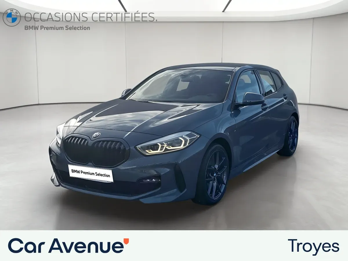 BMW Série 1 gris d'occasion