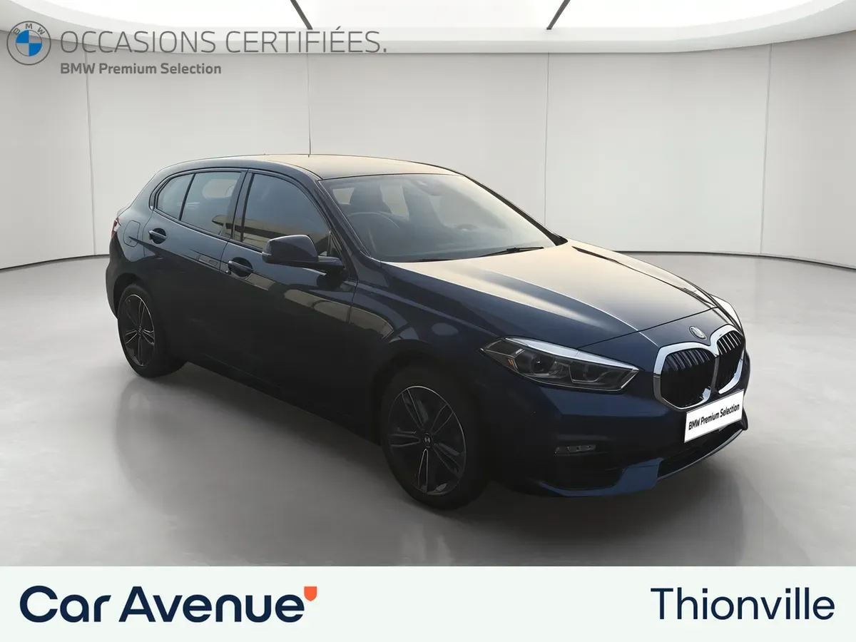 BMW Série 1 blanc d'occasion
