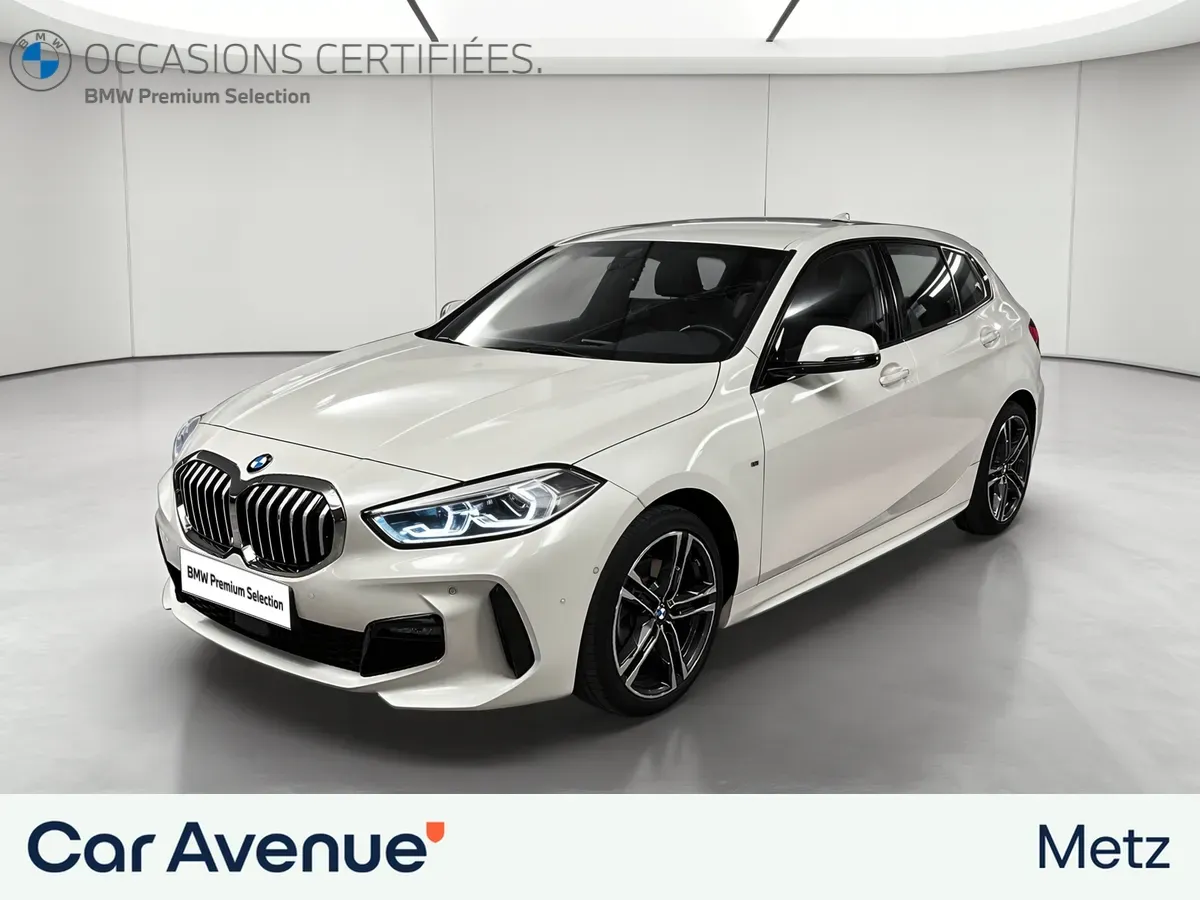 BMW Série 1 blanc d'occasion