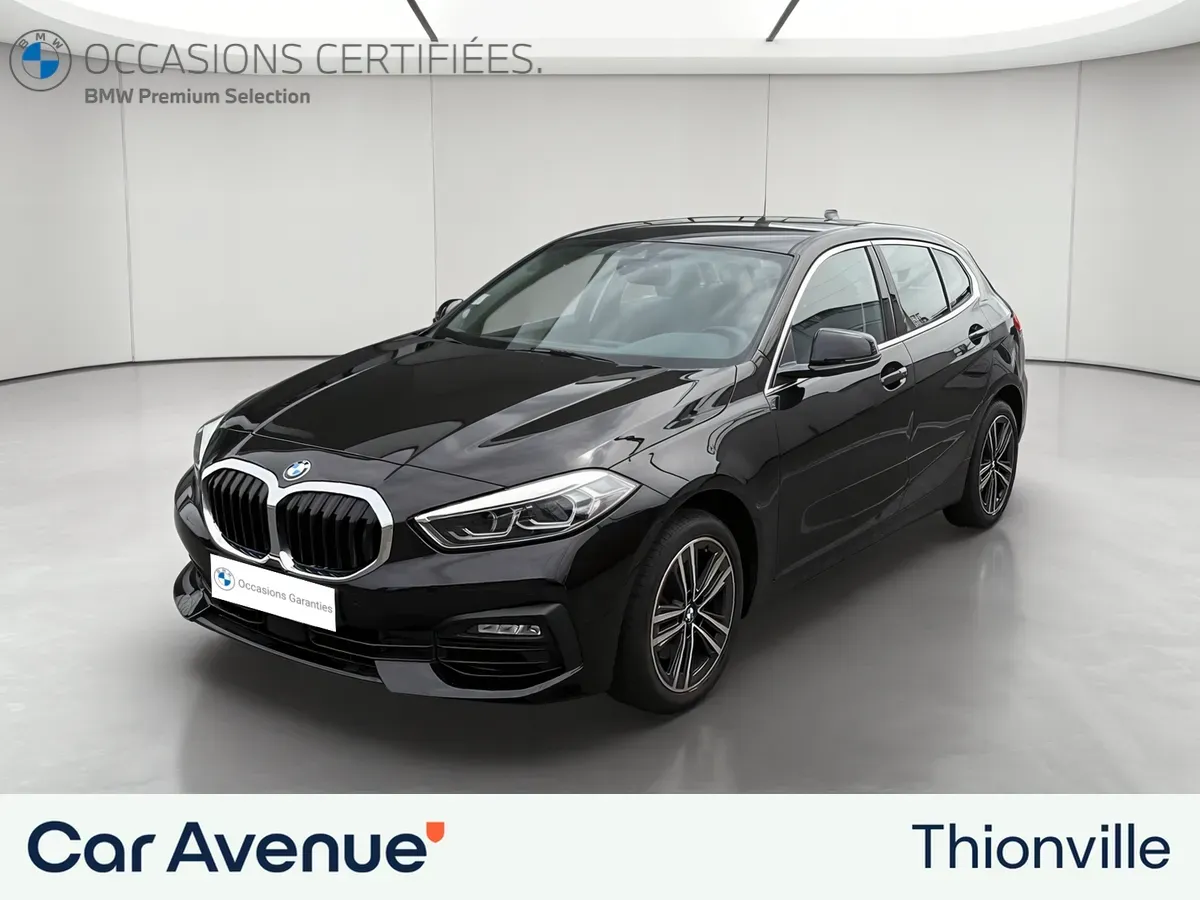 BMW Série 1 noir d'occasion