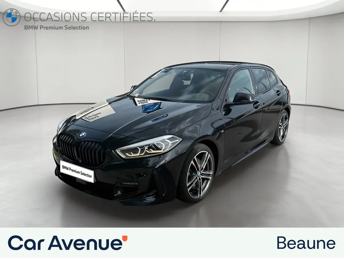 BMW Série 1 noir d'occasion