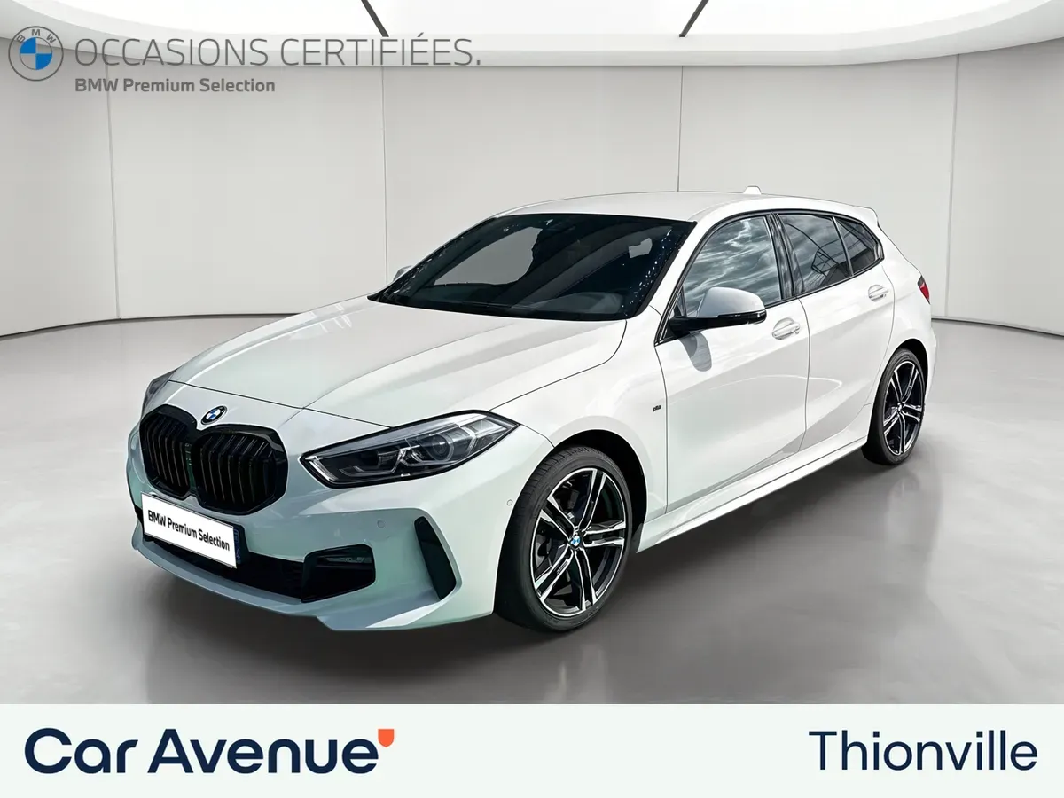 BMW Série 1 blanc d'occasion