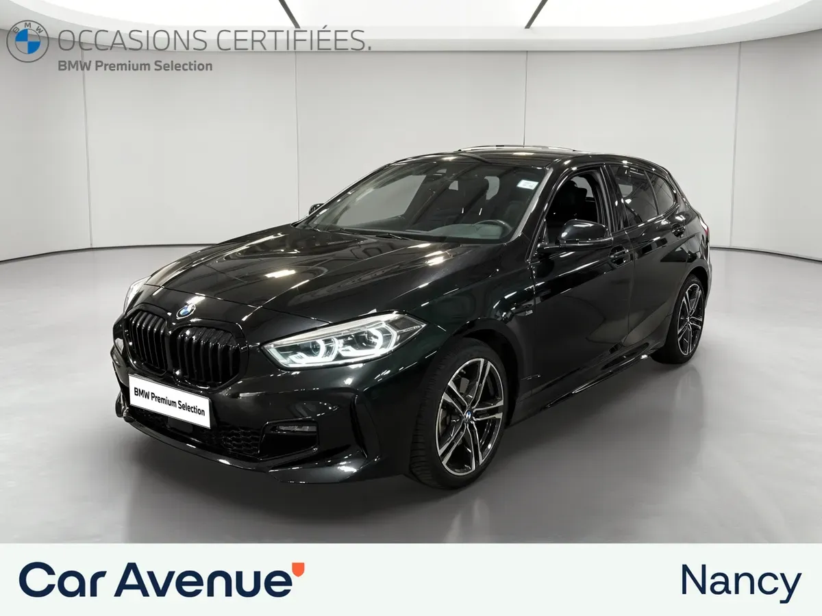 BMW Série 1 noir d'occasion