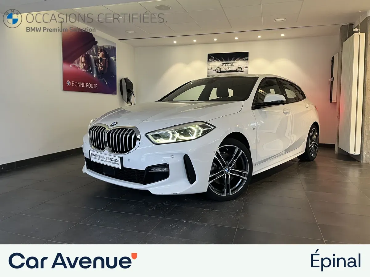 BMW Série 1 blanc d'occasion