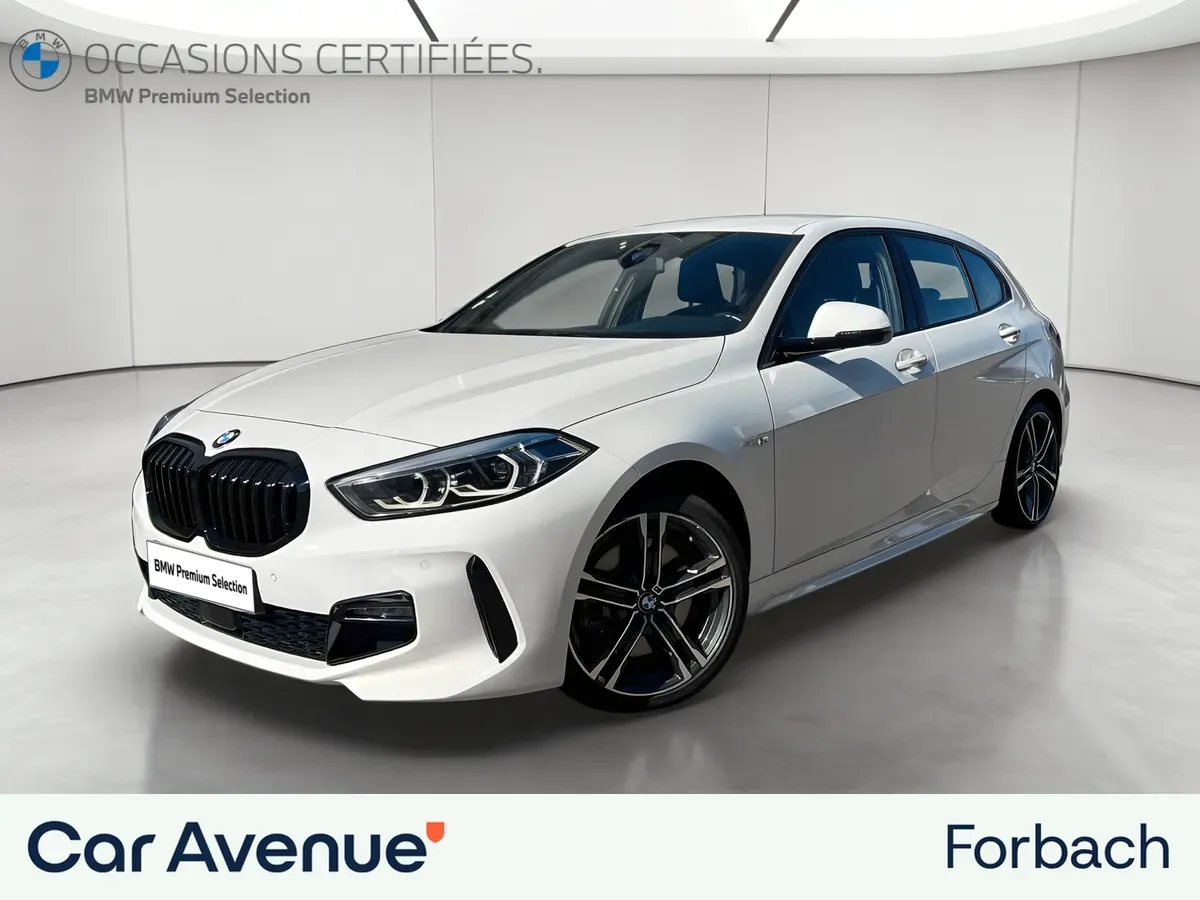 BMW Série 1 blanc d'occasion