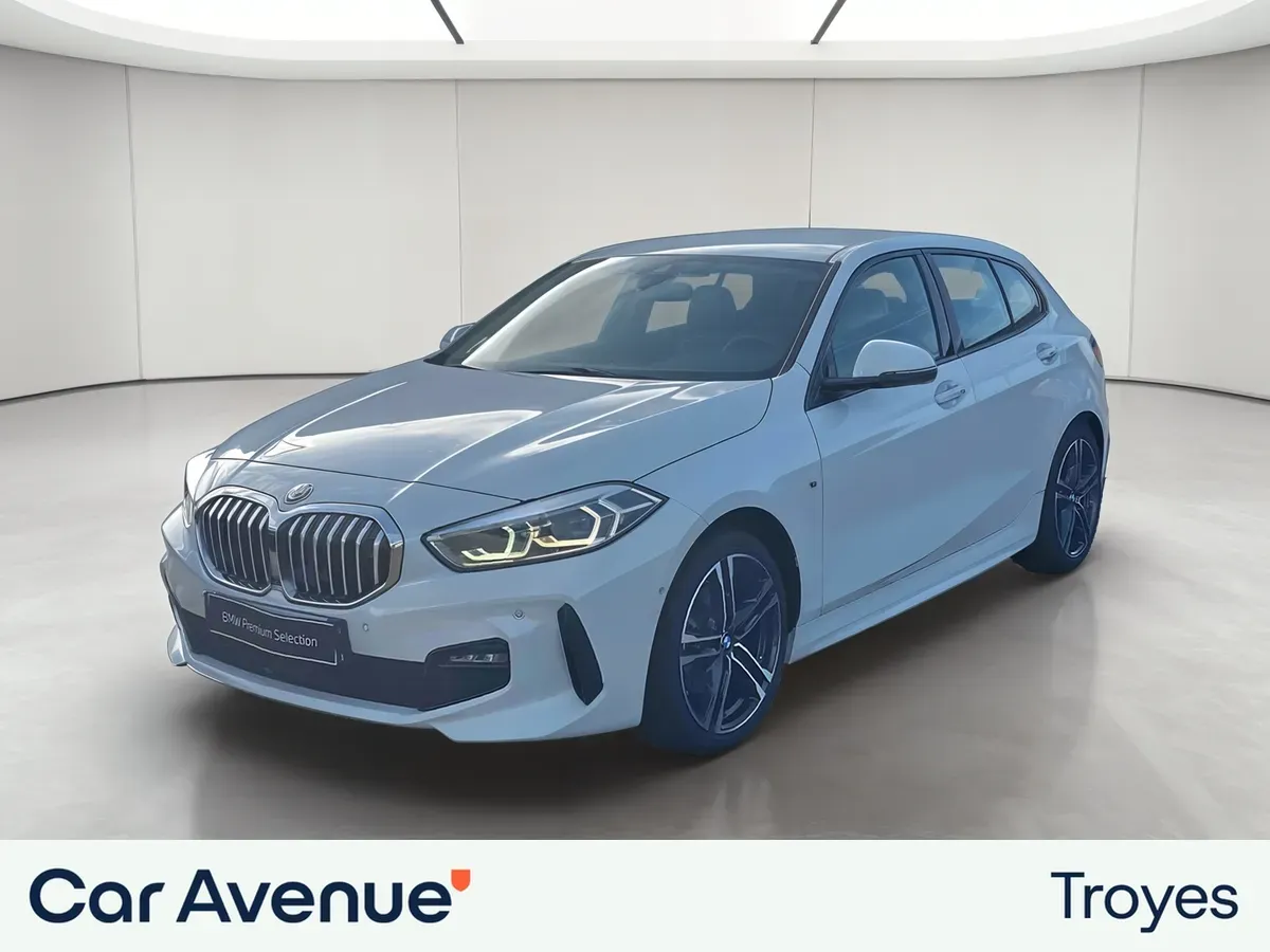 BMW Série 1 blanc d'occasion