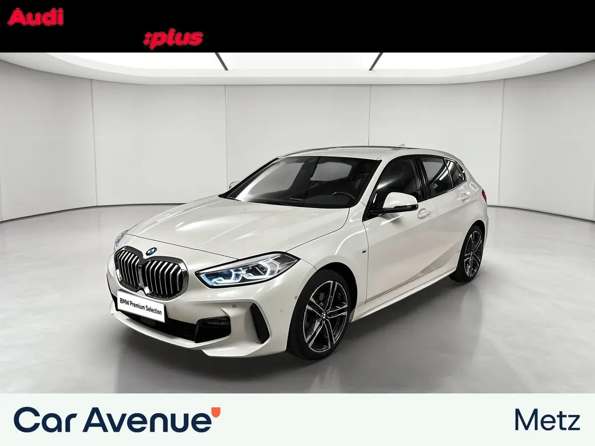 BMW Série 1 blanc d'occasion