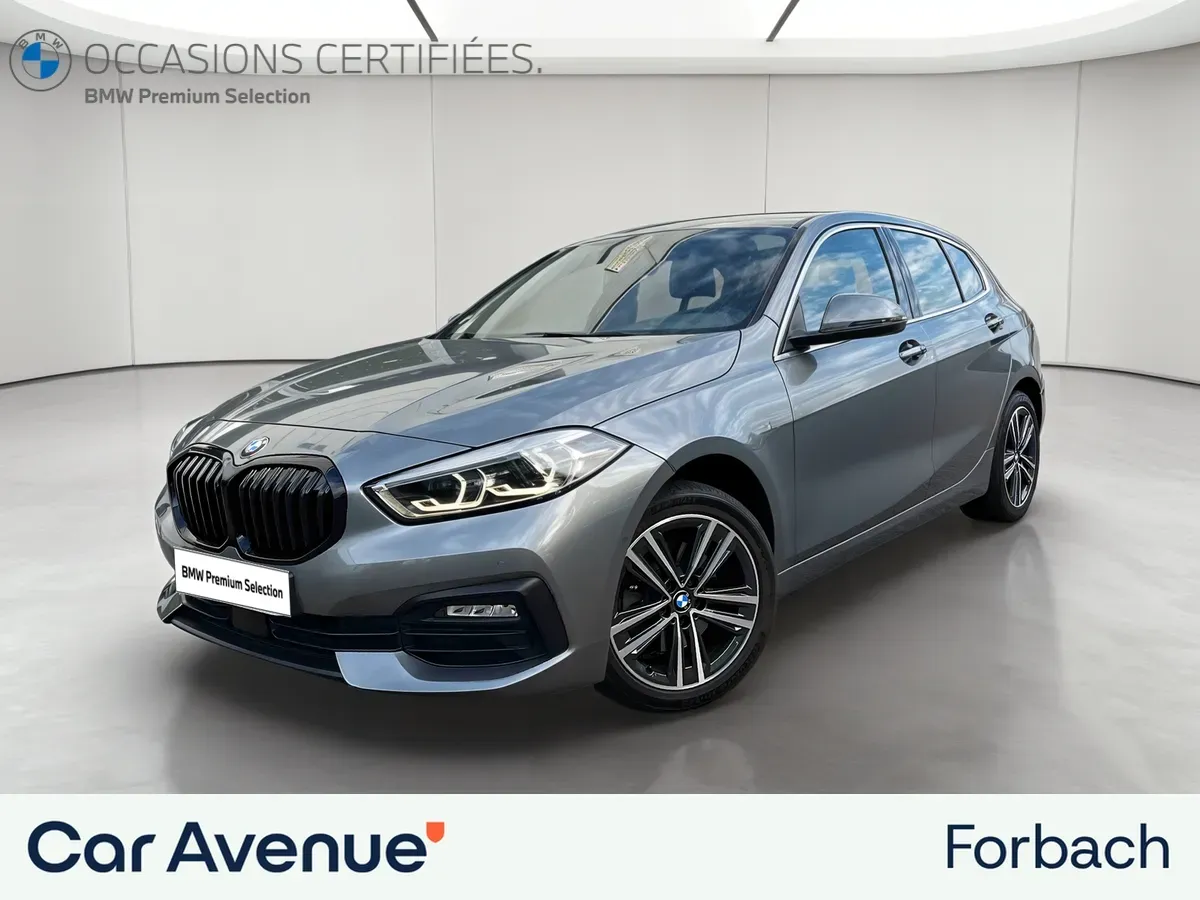 BMW Série 1 gris d'occasion