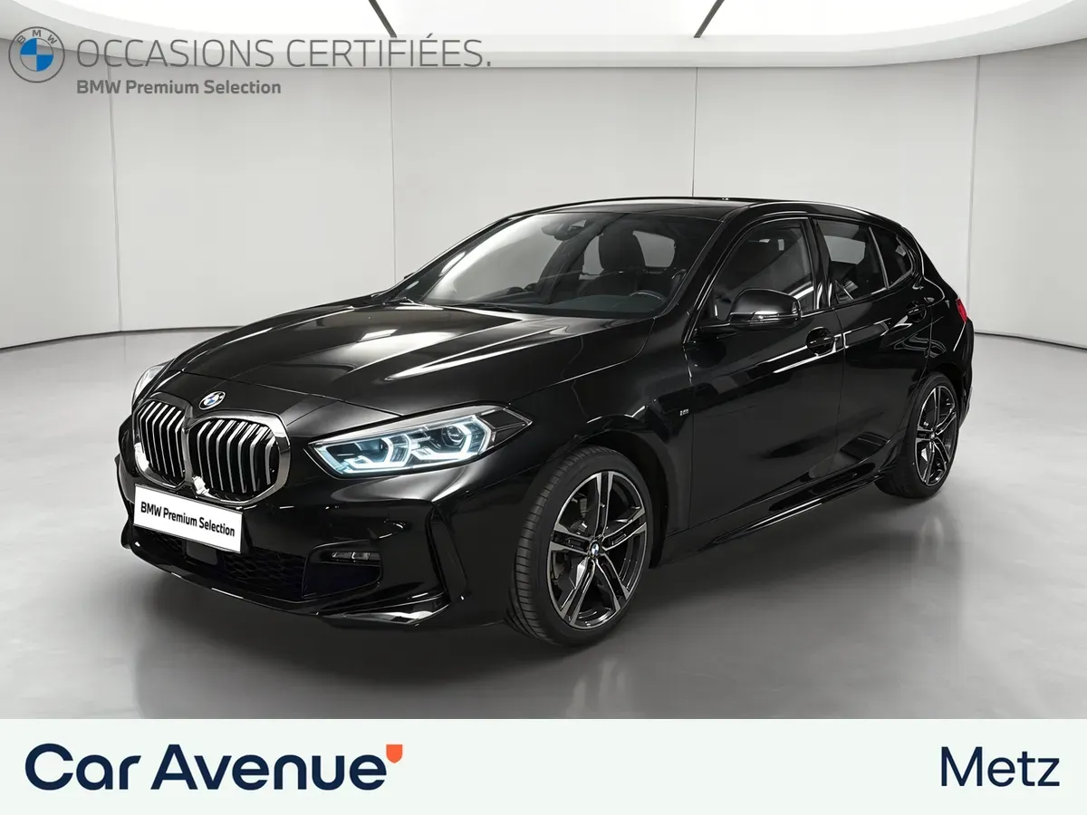 BMW Série 1 noir d'occasion