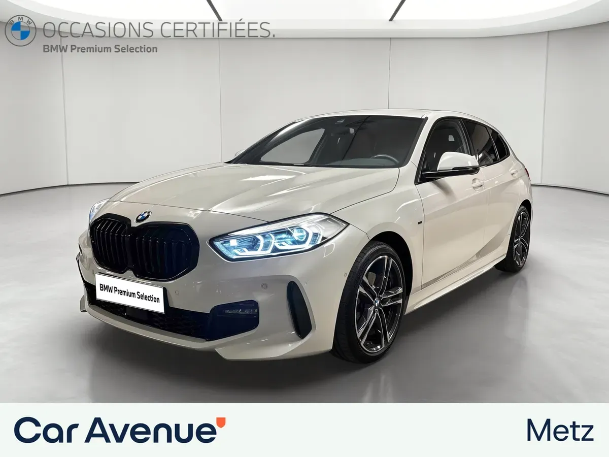 BMW Série 1 blanc d'occasion