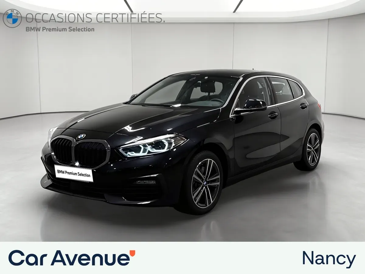 BMW Série 1 noir d'occasion