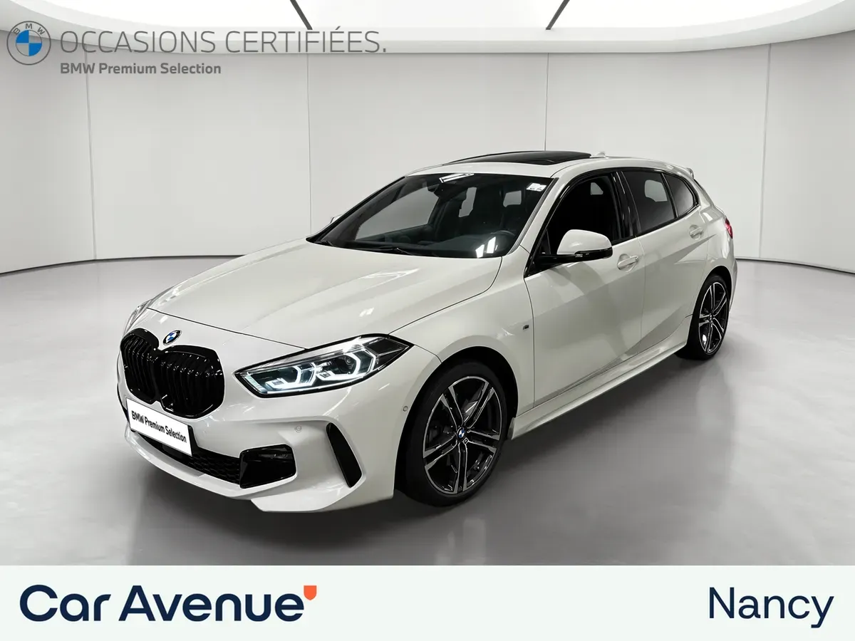 BMW Série 1 blanc d'occasion