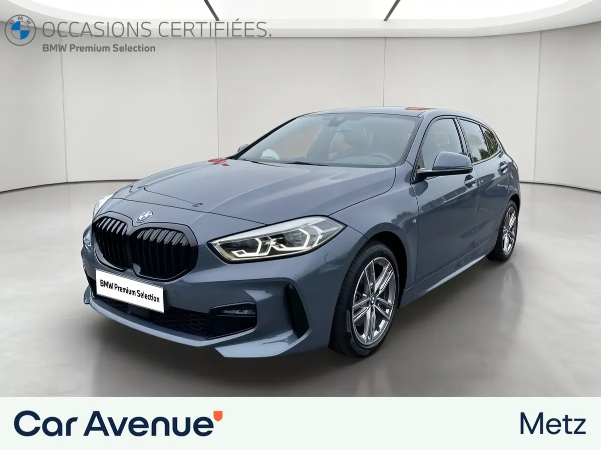 BMW Série 1 gris d'occasion