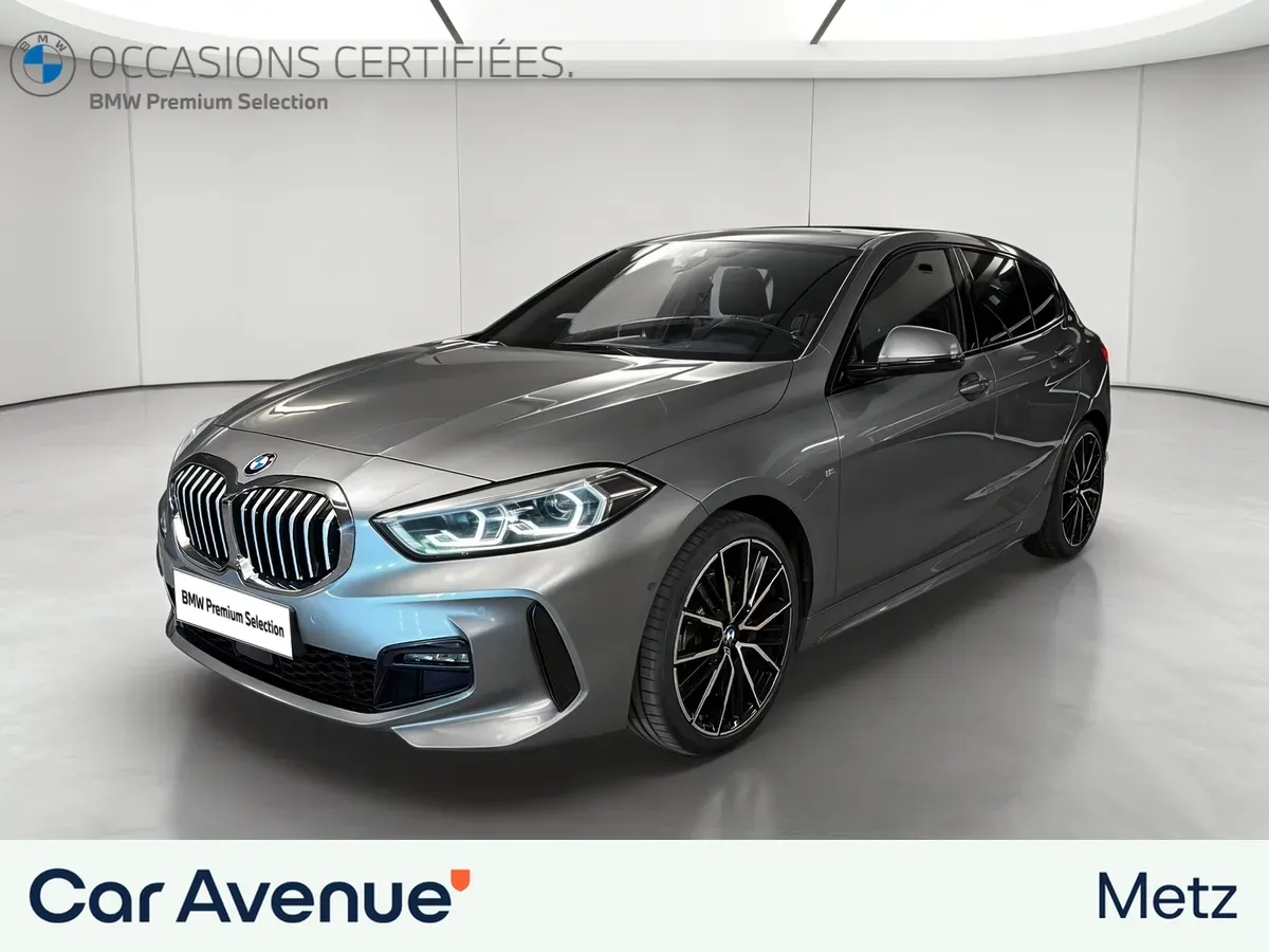 BMW Série 1 gris d'occasion