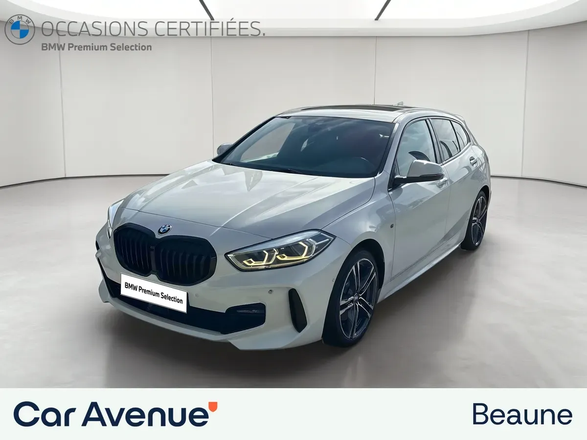 BMW Série 1 blanc d'occasion