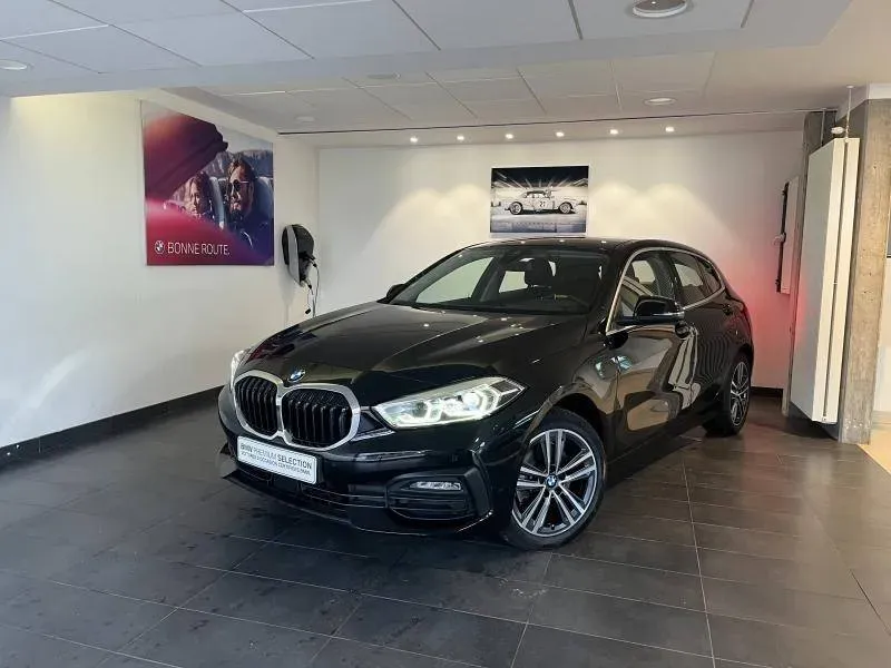 BMW Série 1 noir d'occasion