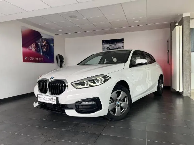 BMW Série 1 blanc d'occasion