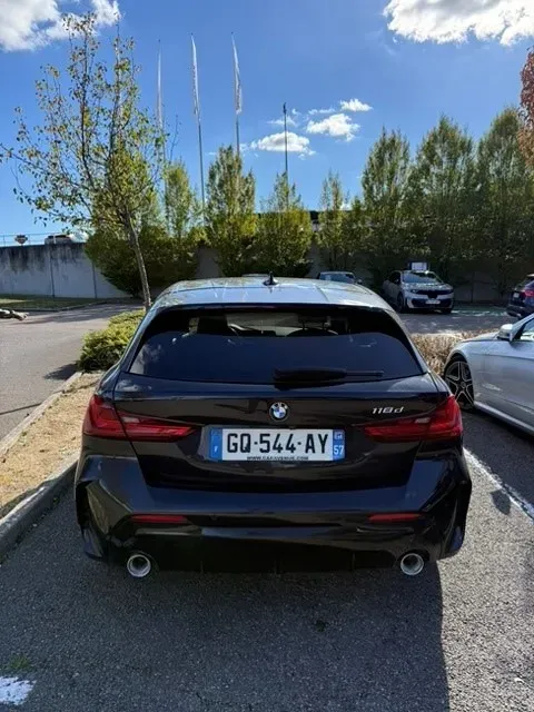 BMW Série 1 noir d'occasion