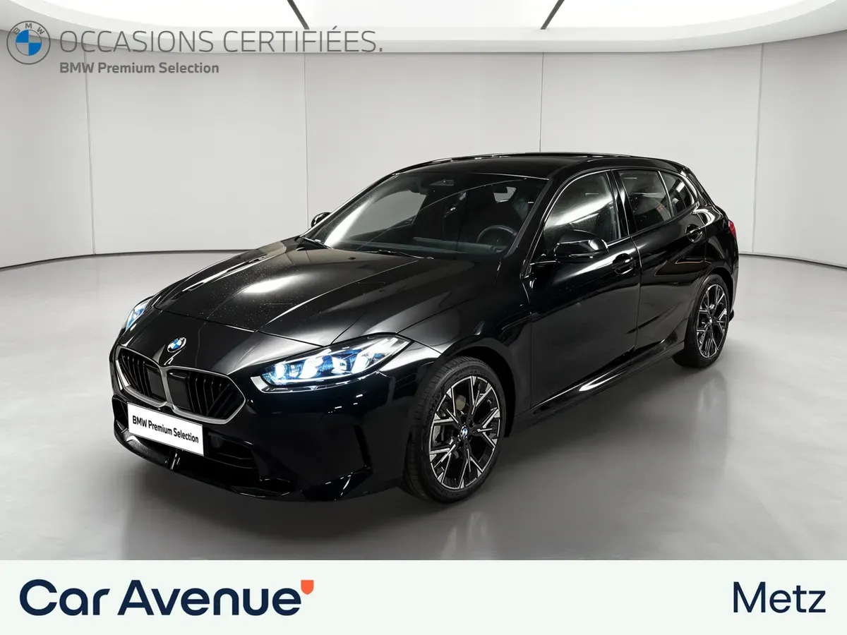 BMW Série 1 saphirschwarz metallise neuf